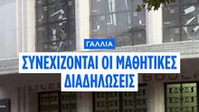 Γαλλία: Συνεχίζονται οι μαθητικές κινητοποιήσεις – Πάνω από 6.800 προσαγωγές από την έναρξη του κινήματος