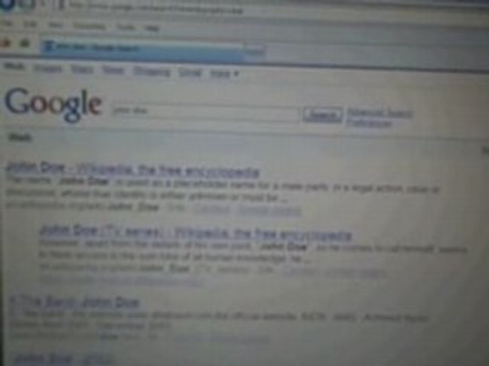 John Doe, using VSEO for John Doe, JOHN DOE, Getting ...