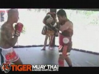 Elite XC fighter Muhsin Corbbrey trains for Diaz in Thailand