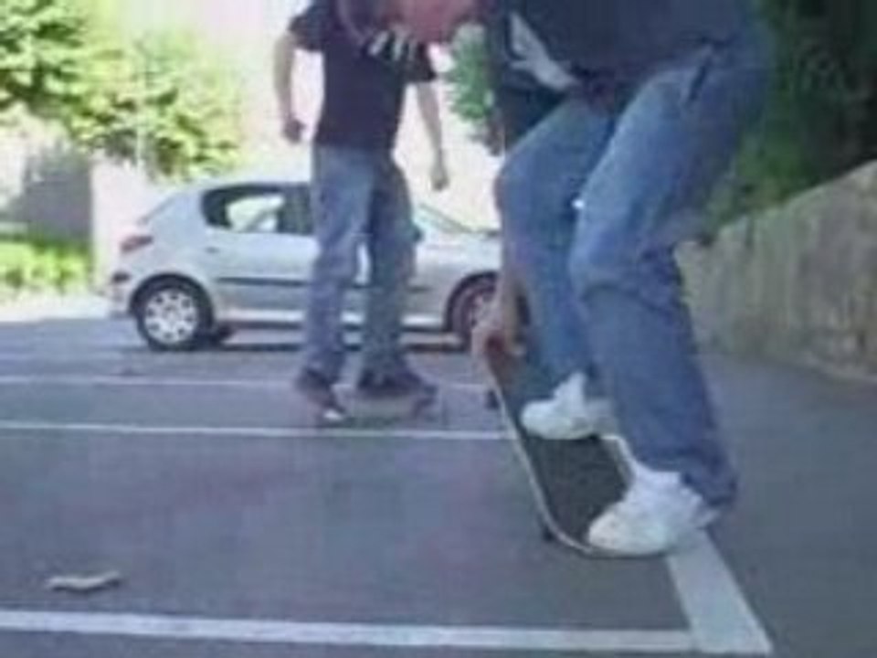 skate entre pots elements