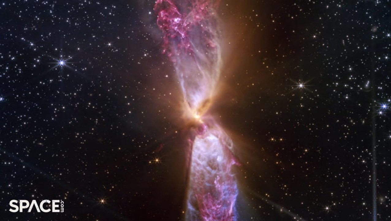 Amazing James Webb Space Telescope View Of Forming Star System In 4K ...