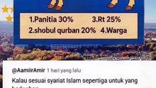 Pembagian Qurban yang Penuh Makna #quotes