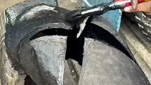 A Huge Wooden Blocks & Iron Rod Tore This Truck Tyre Apart. But The Restoration is Brilliant with Brand New Finishing 🔥✨👌