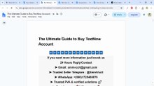 Buy! Textnow Account – Verified and Protected Accounts