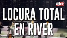 ¡Lali prendió fuego River! Beso de novia con Tini, palos políticos y un llanto desgarrador