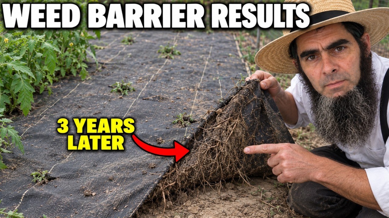 Don't Use Landscape Fabric or Weed Barrier | Garden Mulch Fix - video ...