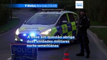 Cinco detidos por suspeita de crimes com explosivos após "incidente grave" perto de base aérea no Reino Unido