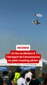 Un incendie se déc