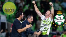 Santos logra su tercera victoria consecutiva e ilusiona a la afición al ritmo de 'Color Esperanza'