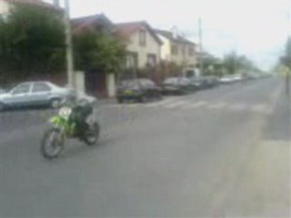 Mon kawasaki Kx VS stunt