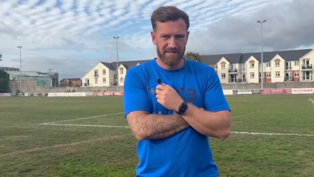 Post-match interview with Matt Hayden after draw vs Middlezoy - video ...
