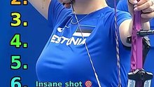 Ranking Most Insane Archery Shots 🏹 #shorts #viral #archery #usa