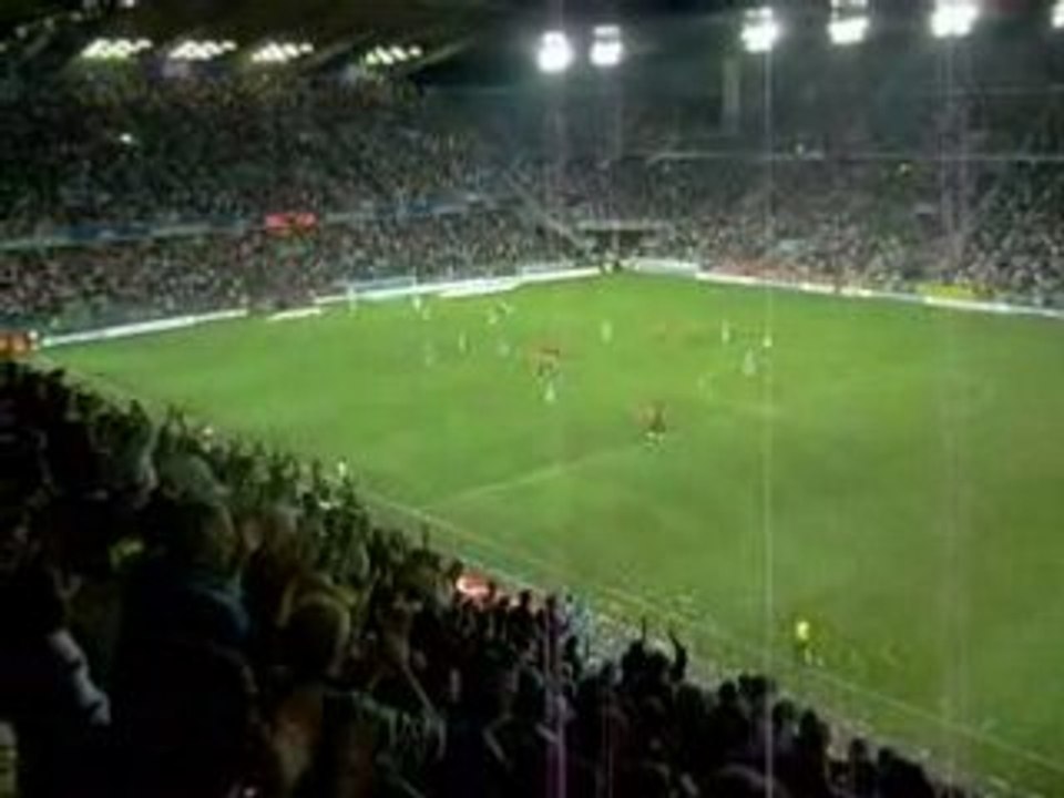 Rennes 4-4 Marseille (Joie après but de CSC Mandanda)