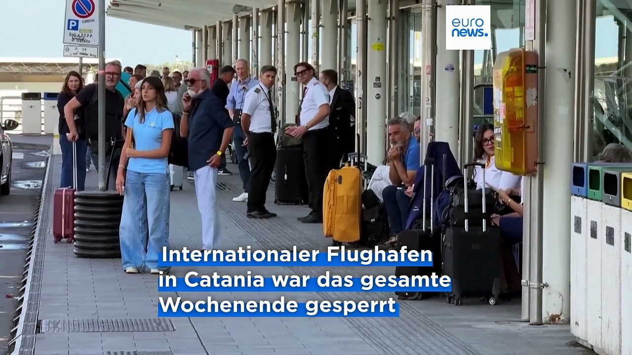 Vulkanausbruch auf Sizilien - Flughafen dicht, Flüge unbezahlbar
