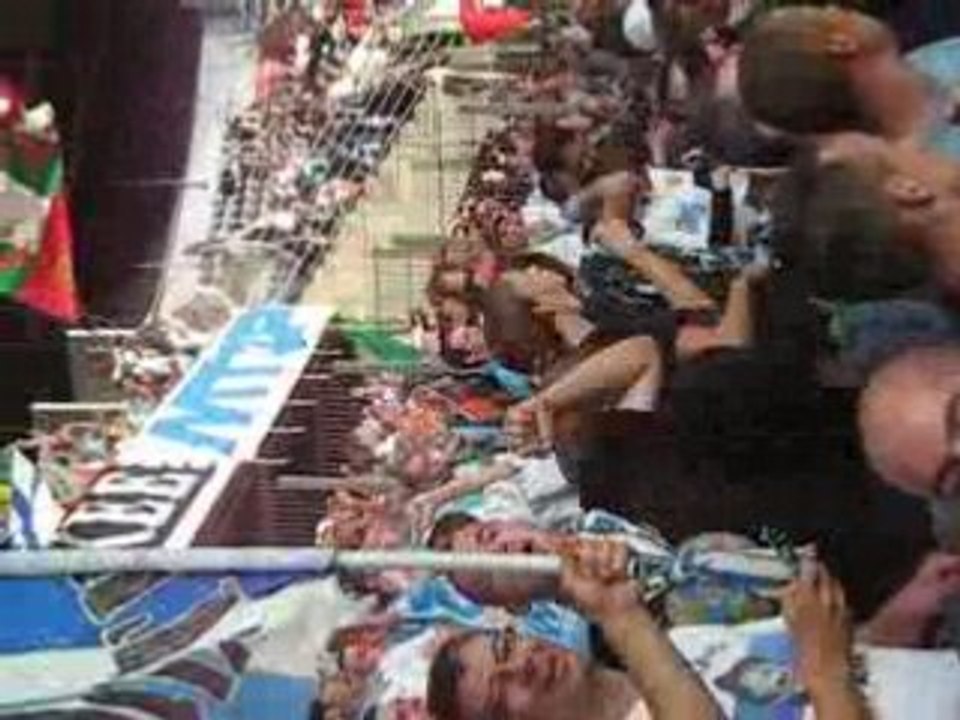 rennes marseille arrivée de mandanda echauffement