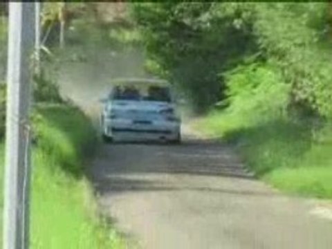 rallye de sauveterre 2008 equipage Ulbert /Duhamel