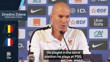 Zidane praises Dembele's 'incredible' work rate