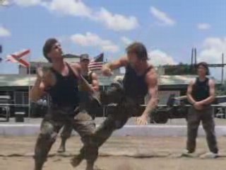 Chuck Norris Prepares For Battle In Delta Force 2