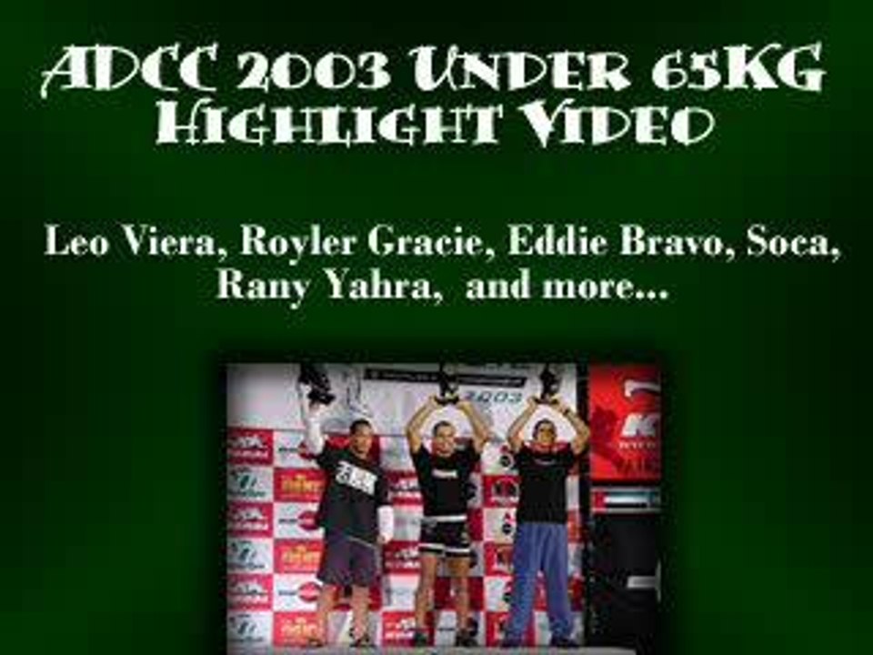 ADCC 2003 - Highlights From 65kg