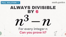 Why Is n³ − n Always Divisible by 6? | Full Proof