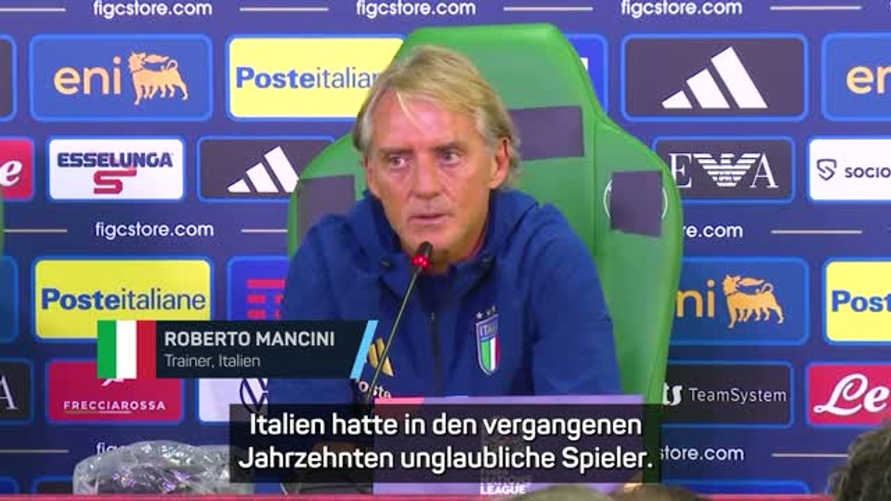 Mancini: Italien hat nicht mehr die Spieler wie früher