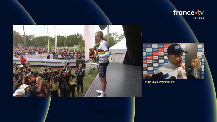 Course en ligne Elite Hommes - Thomas Voeckler : Ça nous a échappée et la course était d'une intensité folle