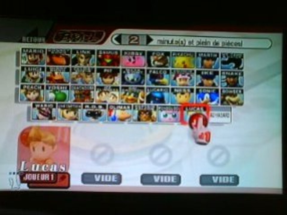 Videotest de super smash bros brawl