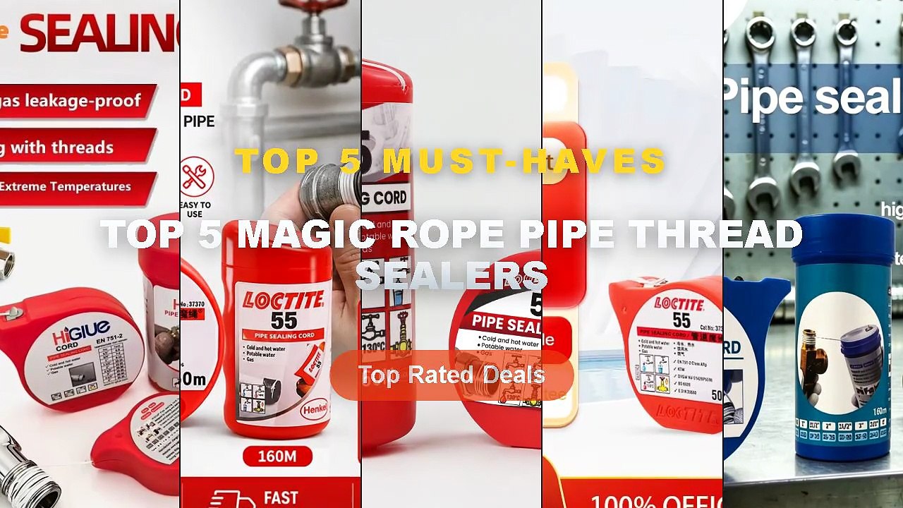 Ultimate Guide to the Best Top 5 Magic Rope Pipe Thread Sealers - 80M ...