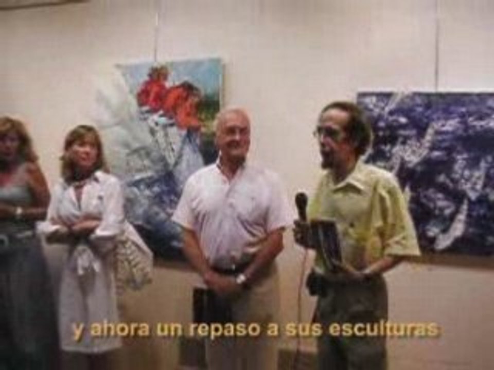 Expo de pintura y escultura de Katy de la Sotilla en C.N.S.