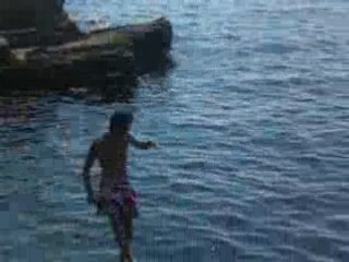 Le saut de willy du rocher