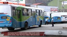 Coronavírus Motoristas e cobradores precisam usar máscaras, mas muitos ainda têm dúvidas