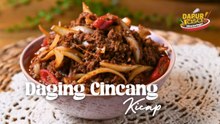Resipi Daging Cincang Kicap Ni Simple Je Tapi Padu. Sekali Makan Dijamin Ulang Banyak Kali