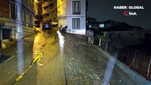 Eyüpsultan'da toprak kaydı! 25 kişi tahliye edildi