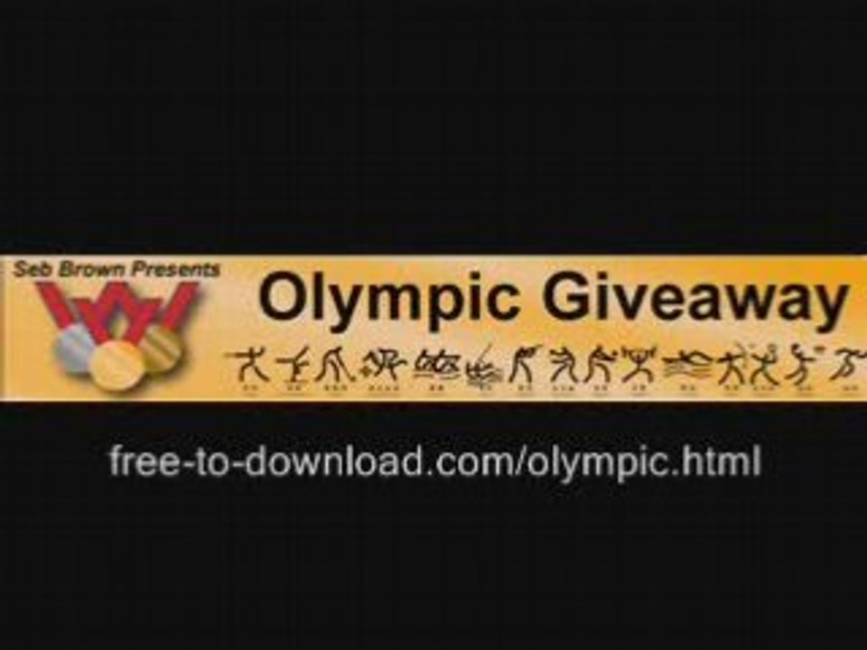 Olympic Giveaway 2008