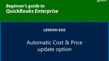 202 - Automatic Cost & Price Update option
