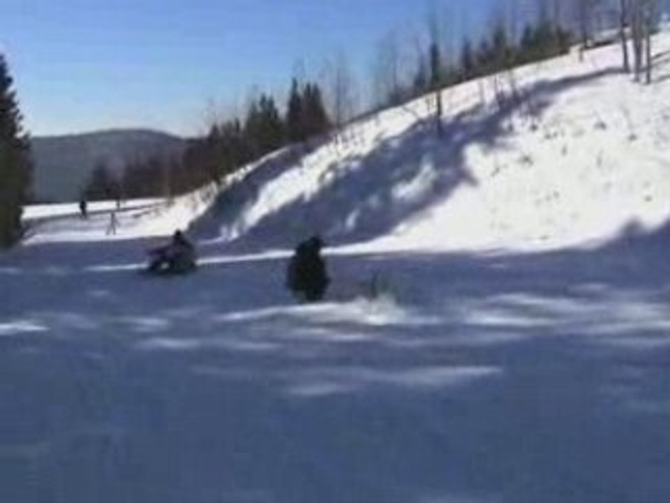 Snowboard les gamelles