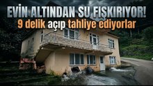 Evin altından su fışkırıyor, kaynağı bulunamıyor:  8 aydır böyle
