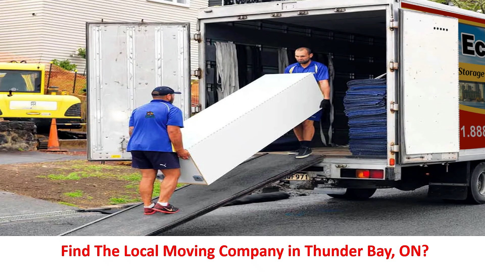 Ecoway Movers - Local Moving Company in Thunder Bay, ON
