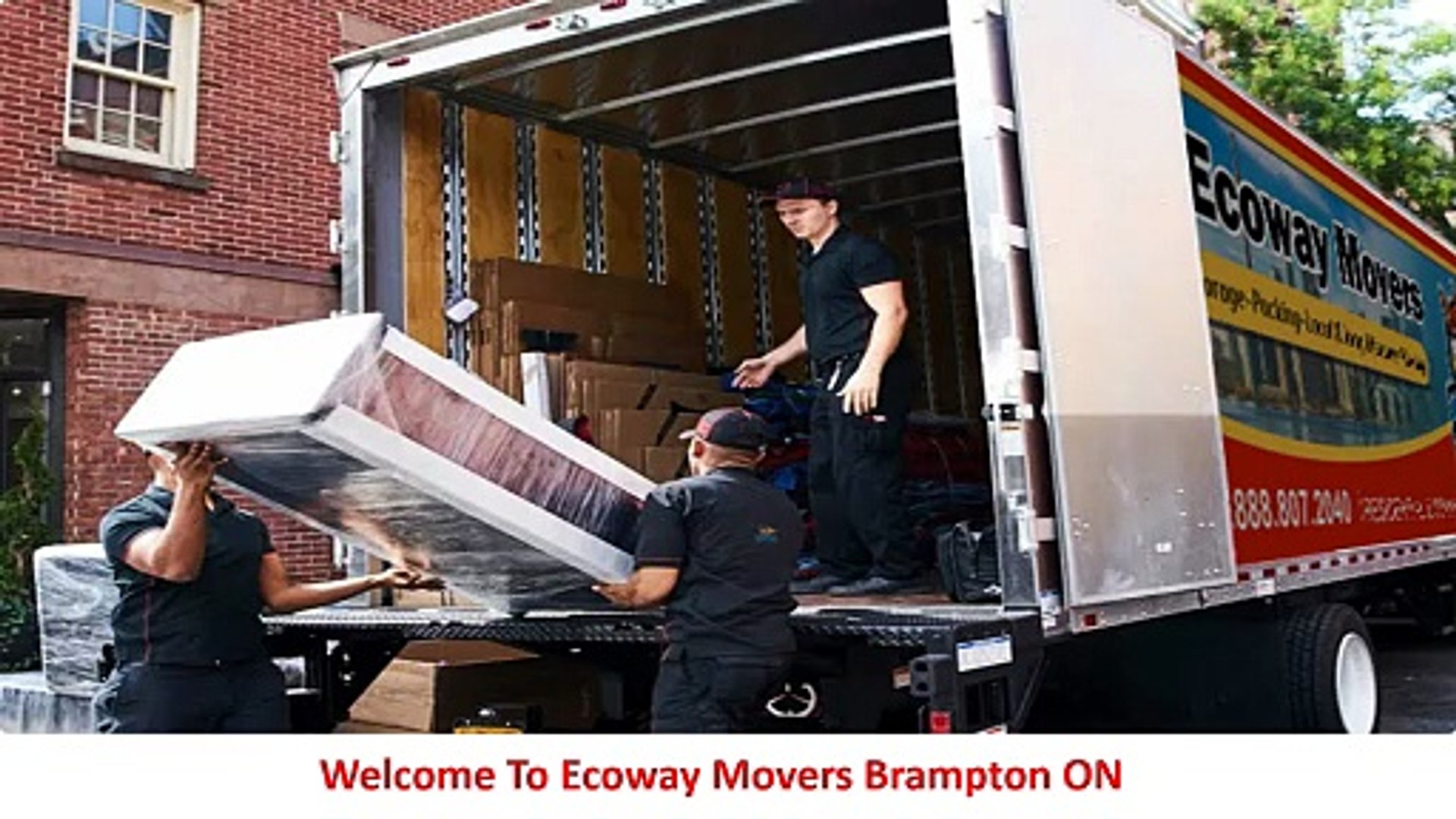 ⁣Ecoway Movers - Your Best Moving Company in Brampton, ON