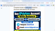 Buy! Onlyfans Accounts With Balance – Top-Rated Sites to Explore