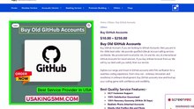 World-wide Best Sites To Buy GitHub Accounts