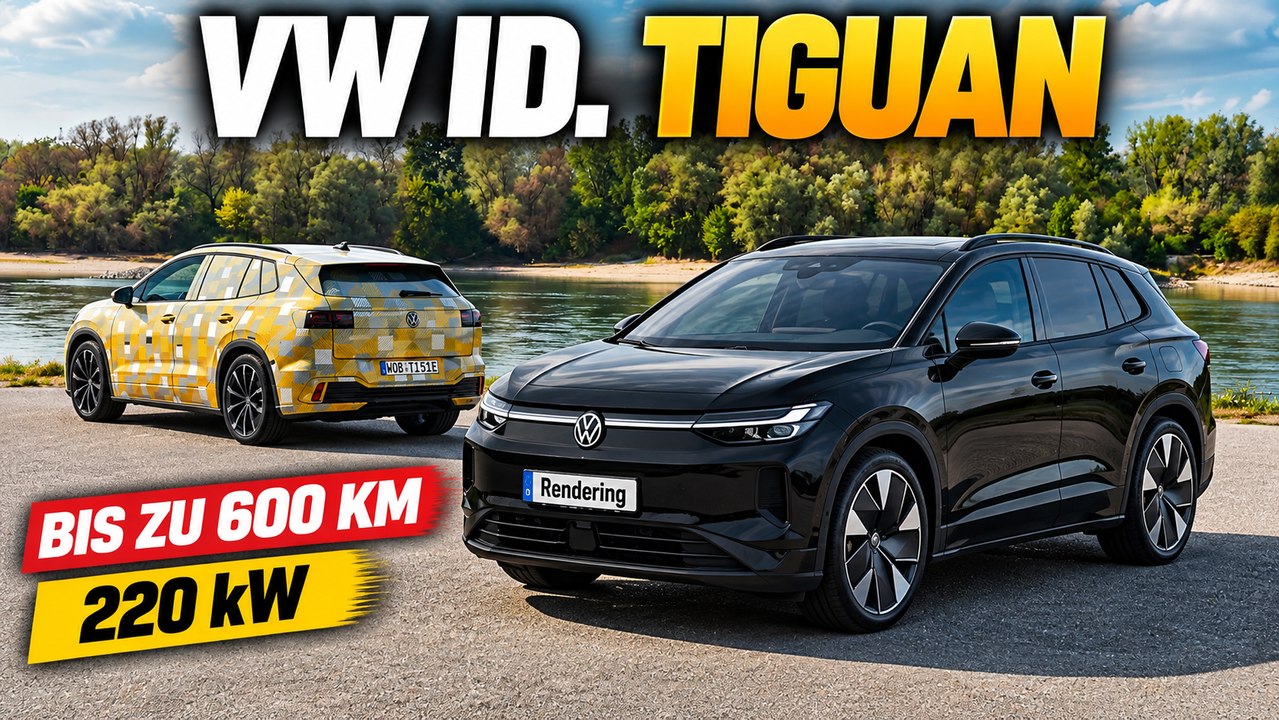 2027 VW ID. Tiguan: Neues Cockpit, 2 Akkus und elektrischer Allrad