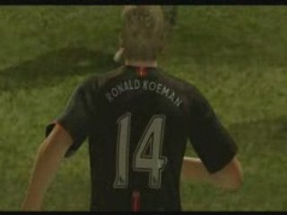 Ronald Koeman Coup de pied arreter 43 M