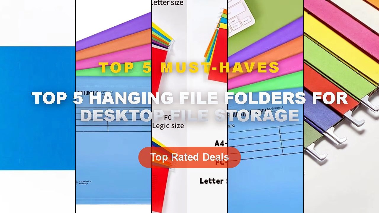 Top 5 Best Top 5 Hanging File Folders For Desktop File Storage (Must ...