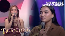 TiktoClock: Hannah Precillas, na-disctract sa performance ng contender!