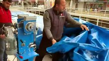 Branda kuşgözü çakma makinası