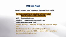 Courses4sale.com — Stop Loss Trader