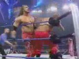 Rey Mysterio & Edge vs Kurt Angle & Chris Benoit 7/11/02 pt1