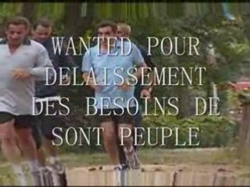 SARKOZY COURT MAIS LE MANDAT D ARRET LA RATTRAPER