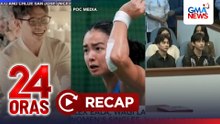 24 Oras: (Part 3)  Alex Eala, aabante sa Quarter Finals ng Asian Games; SB19, kinilala sa Senado; Carlos Yulo at Chloe San Jose, engaged na, atbp